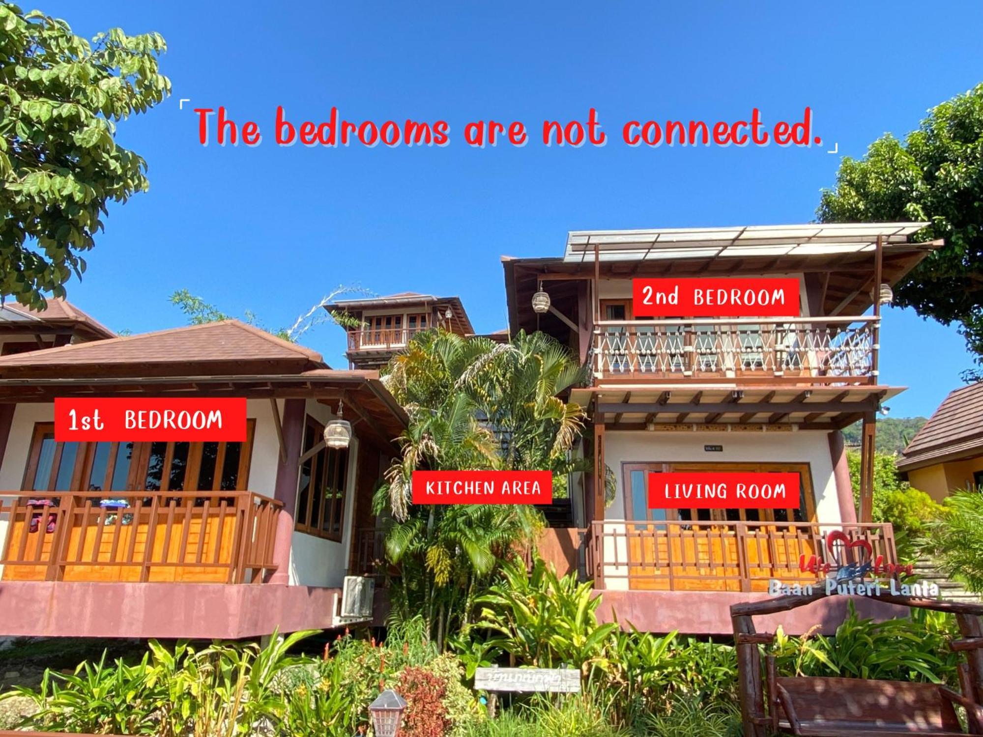 Puteri Lanta Family Villas Koh Lanta Bilik gambar